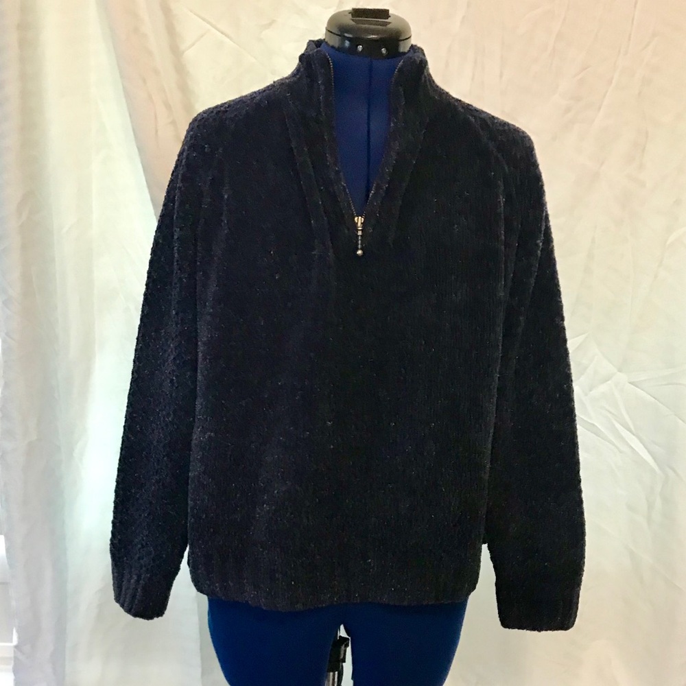 Croft & Barrow Zip Up Pullover
